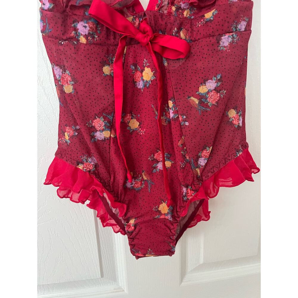 NWT We are HAH Butterfly Lingerie Bodysuit Coquette Fairy Whimsical Small $78 - Picture 7 of 14